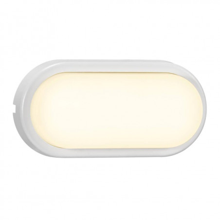 14W LED Sieninis šviestuvas CUBA BRIGHT Oval White IP54 2019171001