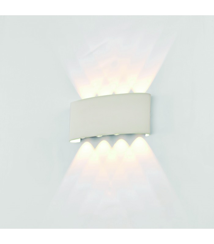 6W LED Seinavalgusti ARCS Sand White IP54 6541