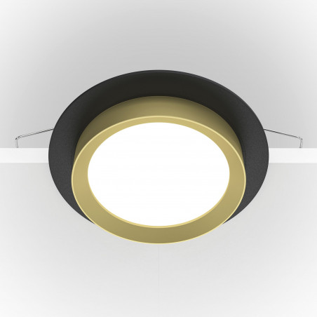 Integreeritav valgusti Black Gold DL086-GX53-RD-BG