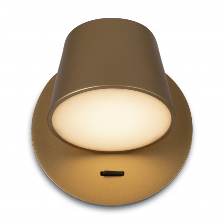 7W LED Sieninis šviestuvas PIXEL Brass/Brass MOD421WL-L6BS3K