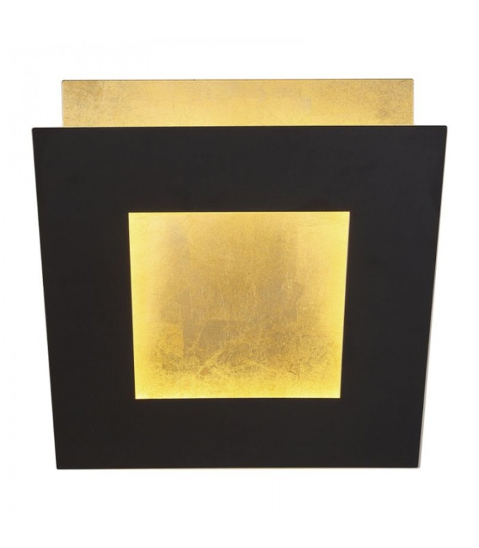 24W LED Seinavalgusti DALIA Black/Gold 8120